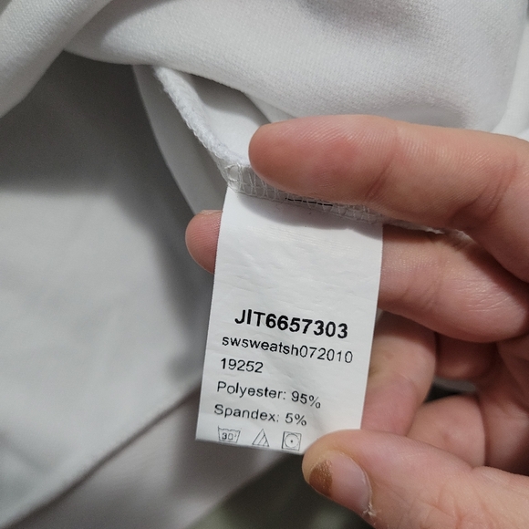 White Floral Sweatshirt XL - Picture 5 of 7